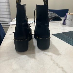 Dr Martens SHRIVER HI WOMEN'S WYOMING LEATHER HEELED BOOTS